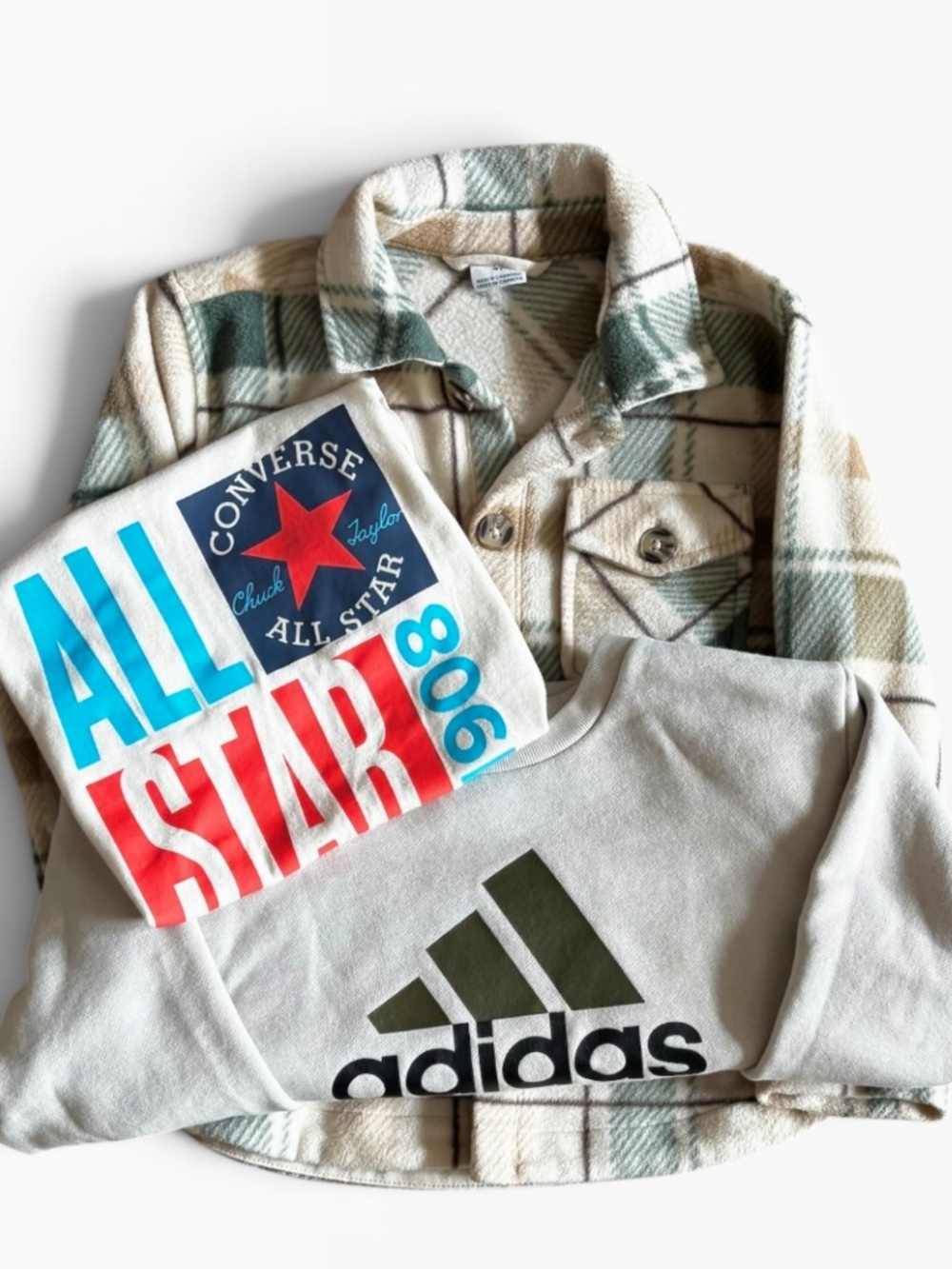 Boys Shirts Top 3 Piece Bundle